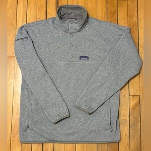 Patagonia Gray Fleece Pullover